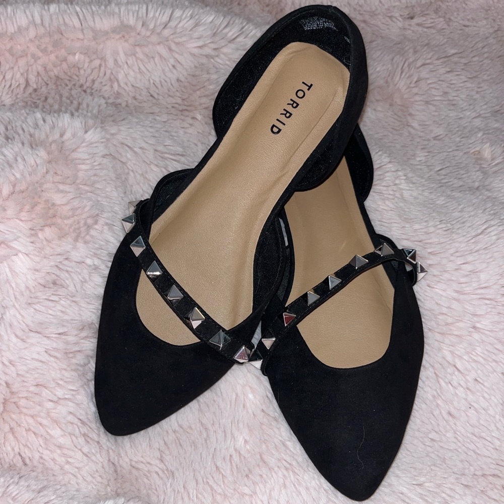 Torrid studded flats Wide Width